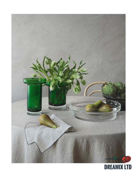 LIMELIGHT TULIP VASE GREEN MEDIUM